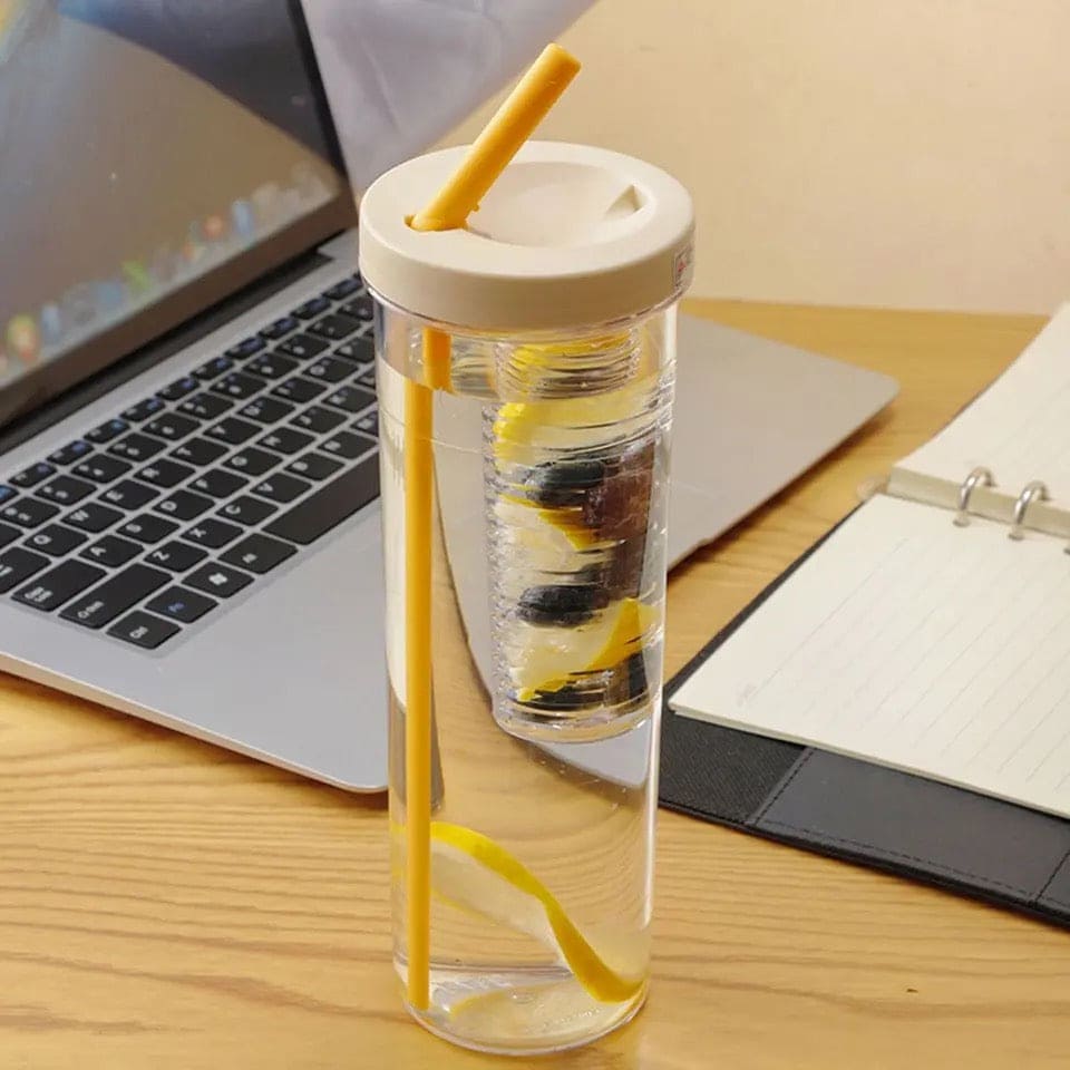 Acrylic Infusing Bottle, 700Ml Portable Plastic Water Infusing Bottle with Straw, Fruit Infuser Water Bottle, Portable Sports Juice Bottle, Reusable Sippy Cup, Portable Drinking Bottle With Filter, Durable Drinking Tumbler For Beverage Acrylic Infusing Bottle, 700Ml Portable Plastic Water Infusing Bottle with Straw, Fruit Infuser Water Bottle, Portable Sports Juice Bottle, Reusable Sippy Cup, Portable Drinking Bottle With Filter, Durable Drinking Tumbler For Beverage